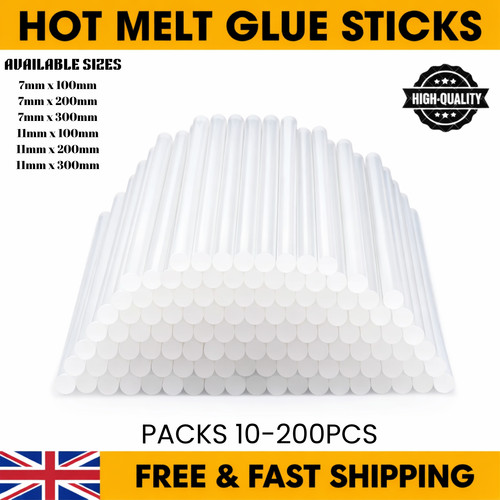 Hot melt glue gun - hot, sticks