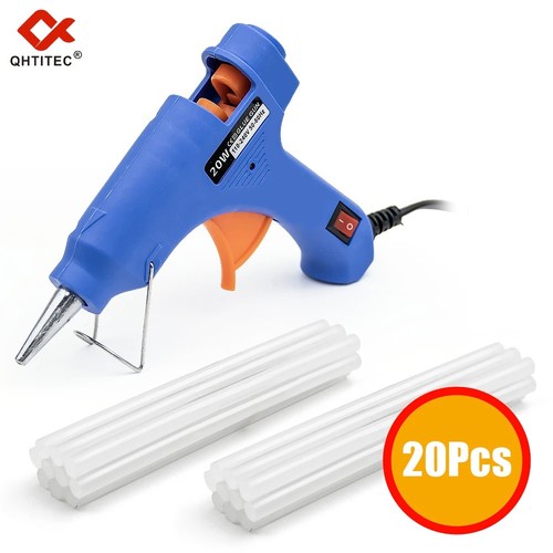 Mini hot melt glue gun - hot,
