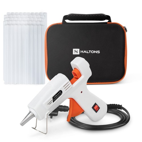 Haltons electric glue gun with - glue,