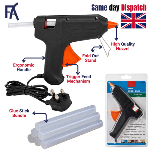 Hot melt glue gun - hot,