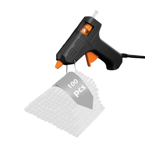 Glue gun with 100 - gun, sticks