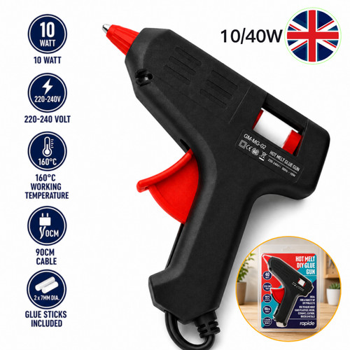 10w 40w hot glue gun - hot,