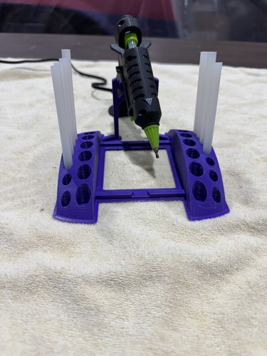 Hot glue gun and - glue,