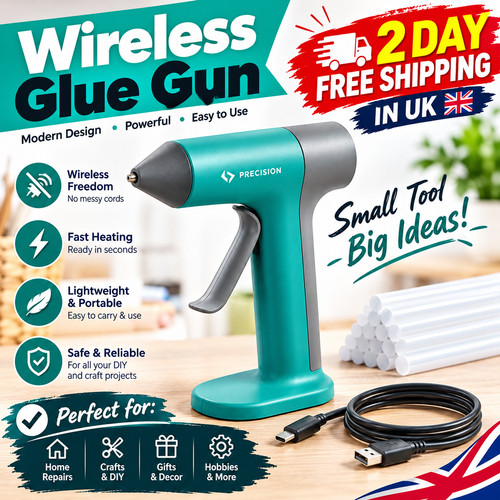 15w cordless hot glue gun - cordless,