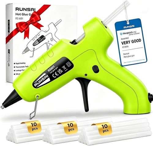 Hot glue gun kit - 30w, with