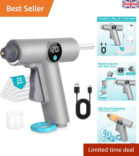 Lightweight cordless glue gun - glue,