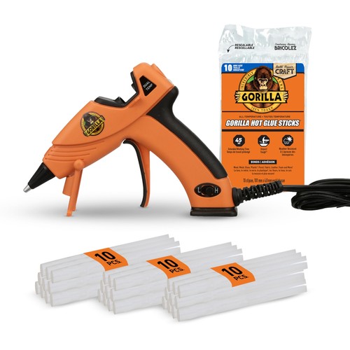 Gorilla mini hot glue - gorilla, gun
