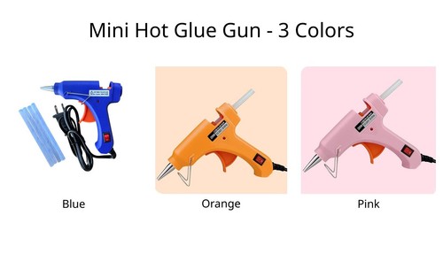 Mini hot glue gun - hot,