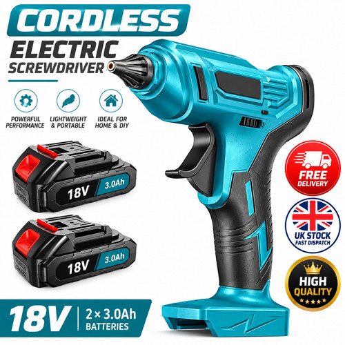 Cordless hot glue gun 18v - hot,