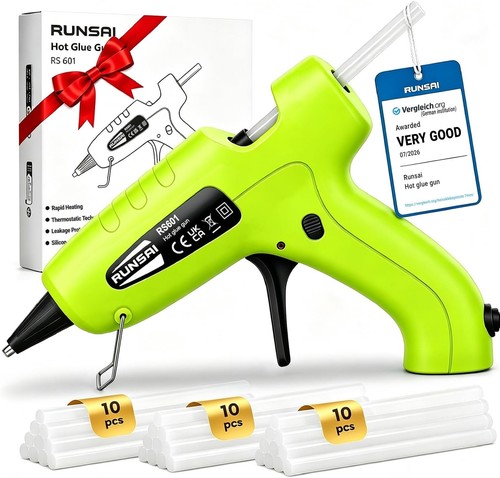 Runsai hot glue gun kit - kit,, 30w