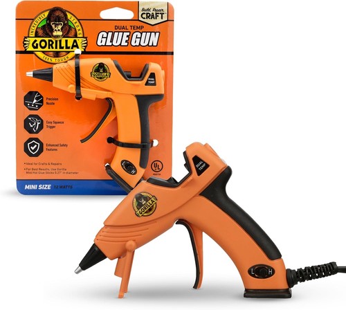 Gorilla hot glue gun - hot, dual